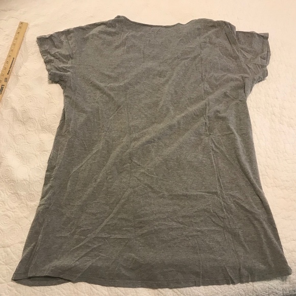 Cute Secret Treasures short sleeved gray vneck “bearly awake” sleep shirt (2-3X) - Picture 5 of 11